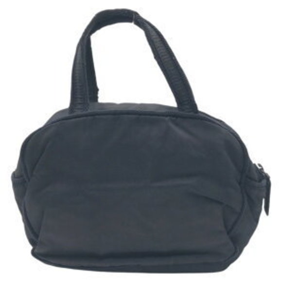 Prada Blue Navy Tessuto Handbag Nylon Beaded - Picture 1 of 9